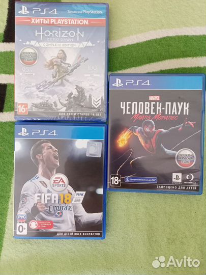 Диски на PS4