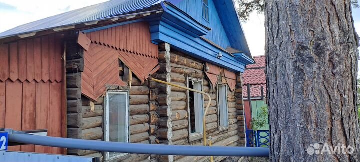 Сруб дома из бревна бу