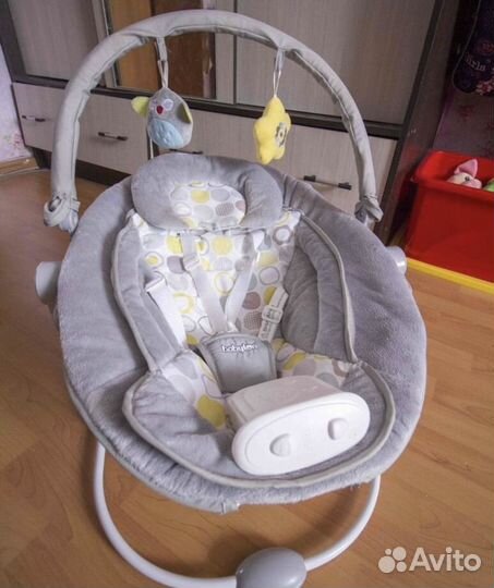 Детские Электронные качели babyton Funny Time 2в1