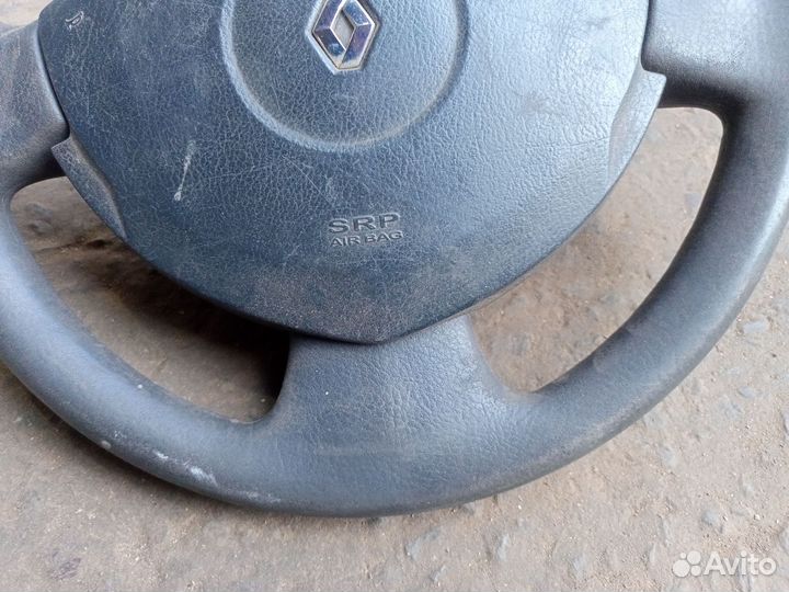 Руль с подушкой на Renault Clio 2, Symbol рест