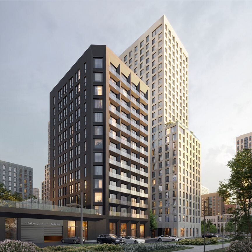 2-к. квартира, 80,1 м², 2/27 эт.