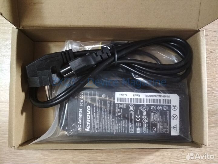 Блок питания Lenovo 90W 20V 4.5A USB
