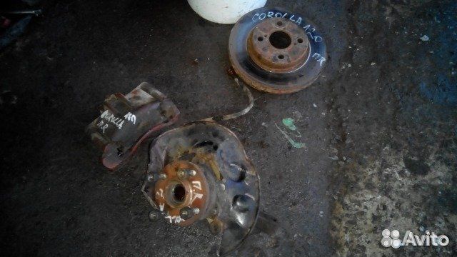 Кулак поворотный toyota corolla e120