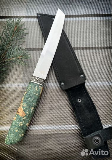 Японский нож большой сталь Х12мф