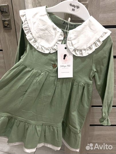 Платье для девочки 92