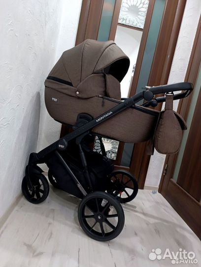 Коляска Riko Montana 3в1(состояние новой)