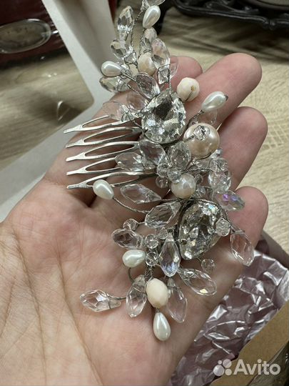 Гребешок для волос ручная работа