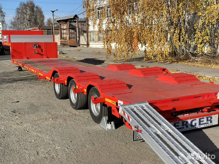 Полуприцеп трал (тяжеловоз) Berger 9853, 2023