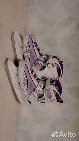 Коньки детские раздвижные 34-37