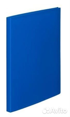 Папка файловая на 20 файлов Attache A4 17 мм синяя