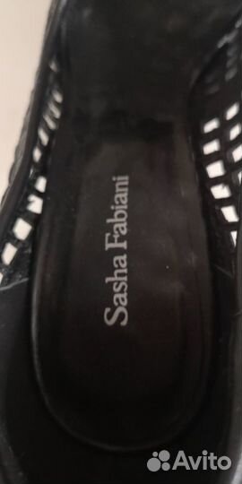 Туфли женские 38 р Sasha Fabiani натуральная кожа