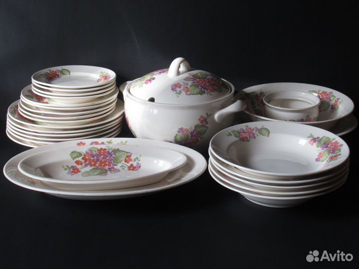 Столовый сервиз конаково СССР