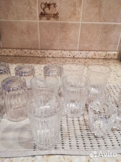 Стаканы и стаканчики(стопки) новые СССР