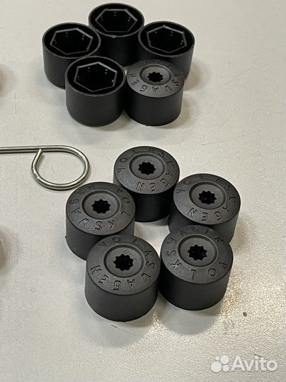 20шт. Колпачки на колесные болты volkswagen 17мм