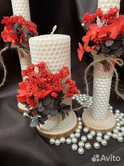 Свадебные свечи семейный очаг