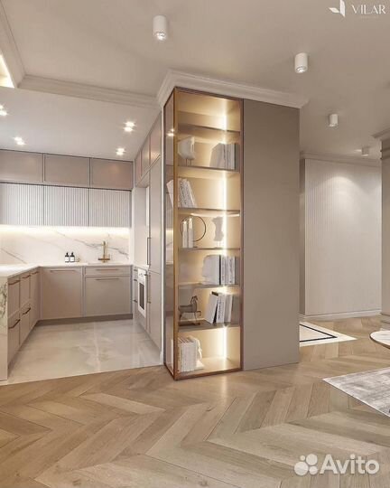 Встраиваемый кухонный гарнитур