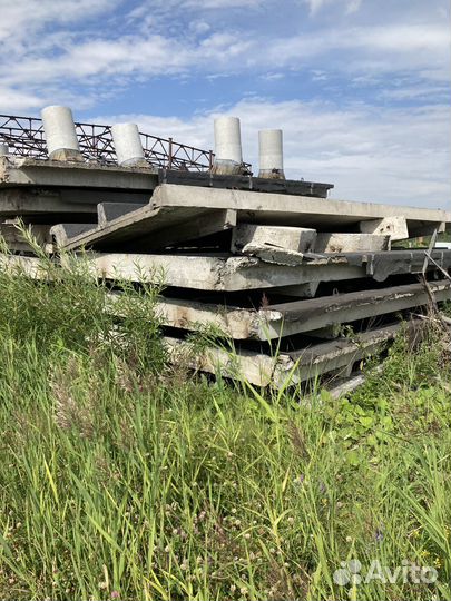 Плиты перекрытия бу