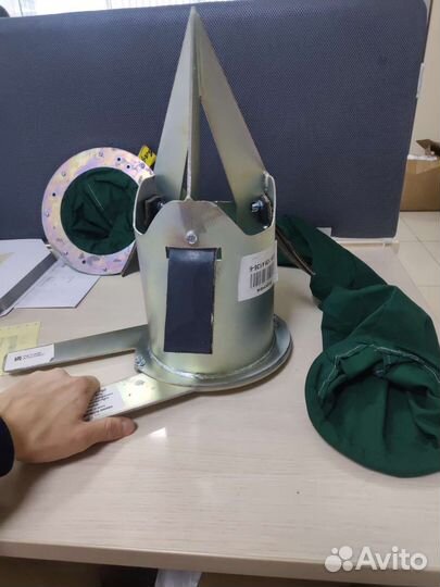 Шибер распаковки мешков Биг-бэг. Растариватель