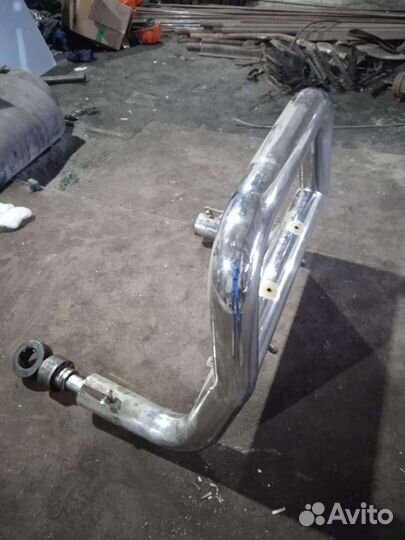 Кенгурятник на land cruiser 100