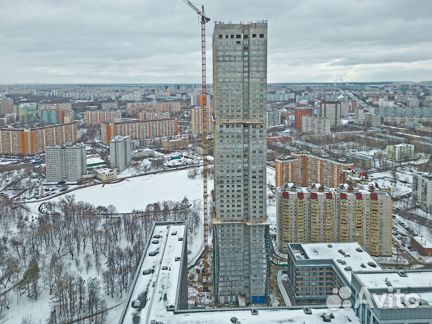 Ход строитель�ства ЖК «Afi tower» 1 квартал 2023