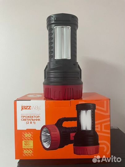 Фонарь светодиодный аккумуляторныйJazz Way