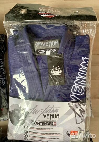 Ги Venum Contender 2.0 BJJ GI тёмно-синее A4