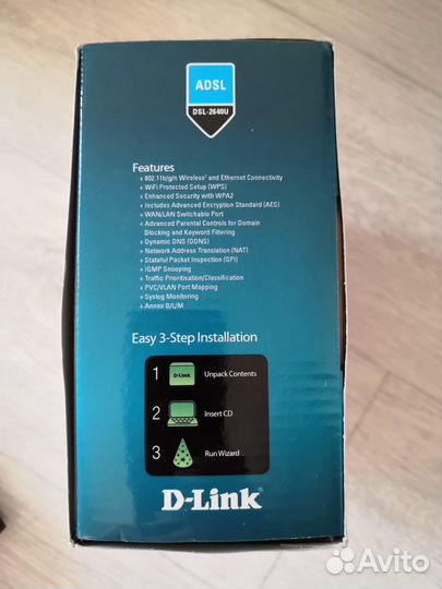 Универсальный роутер D-link DSL-2640U Annex B