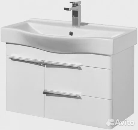 Тумба с раковиной aquaton (Акватон) 1a2355k0bv010