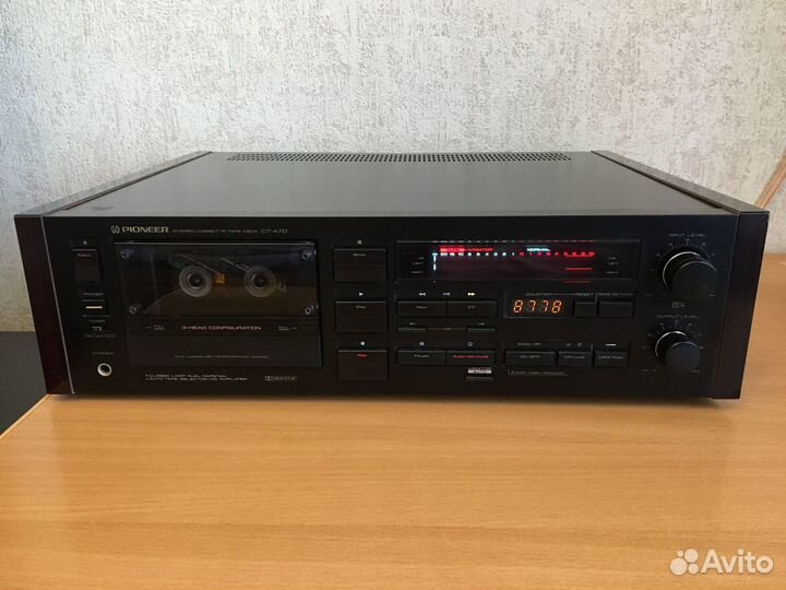 Кассетная дека Pioneer CT-A7D(Япония) 100 В