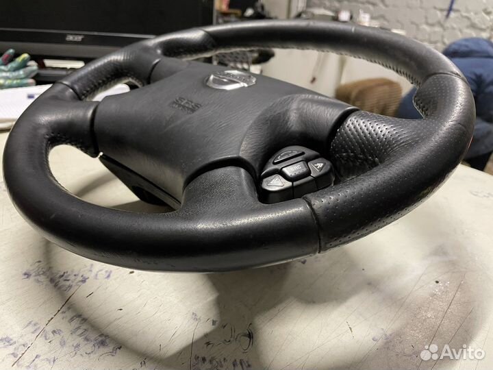 Рулевое колесо с AirBag кожа Nissan C-Trail T30