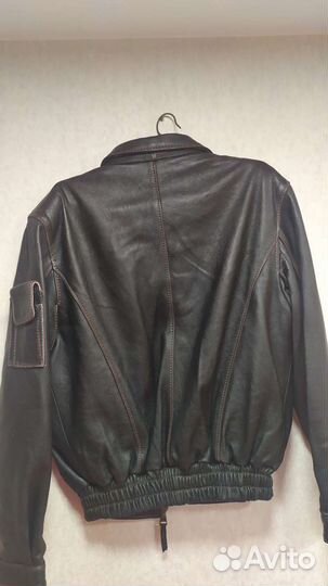 Куртка из натуральной кожи буйвола