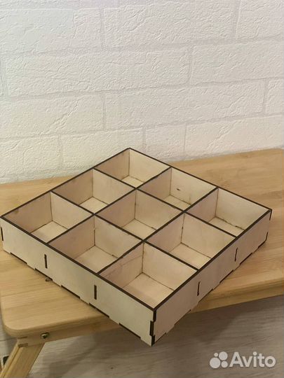 Органайзер 9 ячеек без крышки (мебельный)