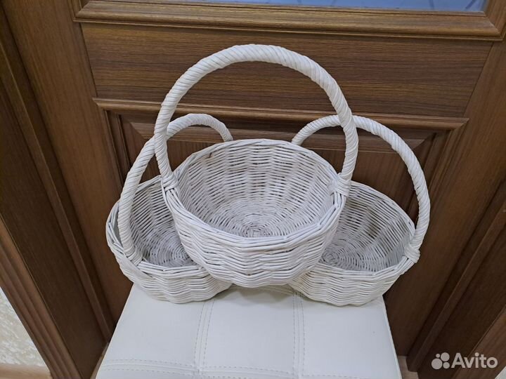 Корзина плетеная