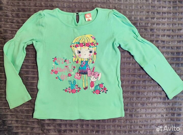 Вещи пакетом на девочку 104-110