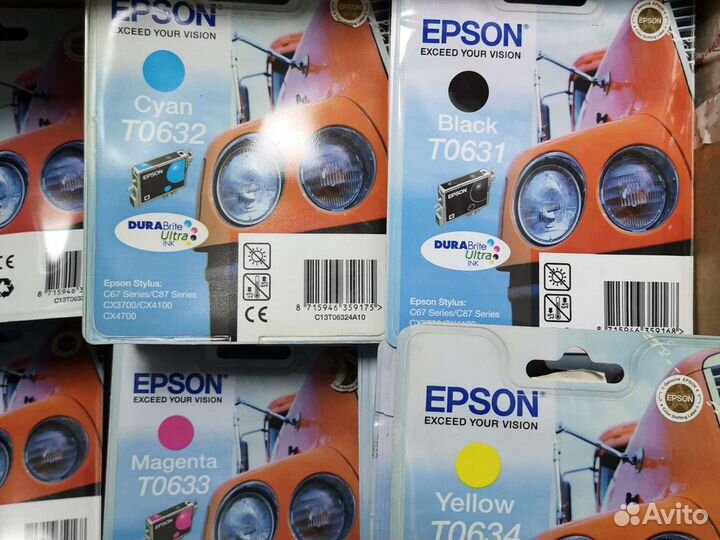 Картриджи Epson T0633 Magenta