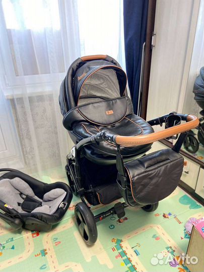 Коляска 3 в 1 Sevillababy Ravento Eco экокожа