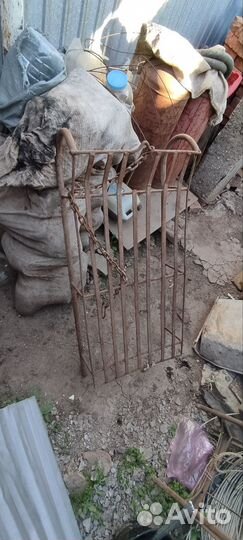 Сани железные