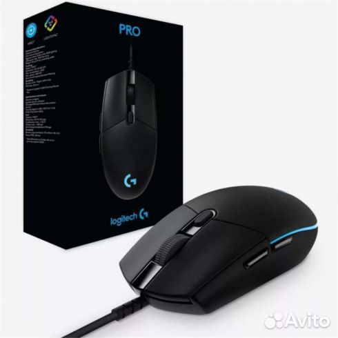 Игровая мышь logitech g pro hero black