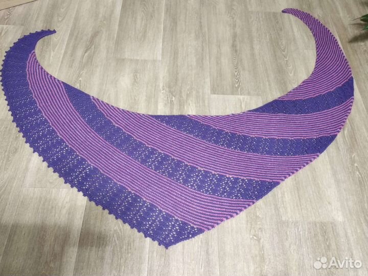 Шаль ручной работы, бактус