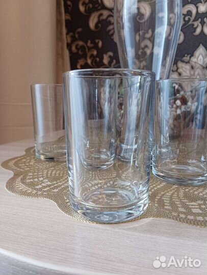 Набор стаканов 0,3 мл. Стекло