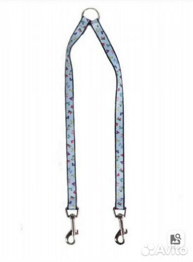 Сворка для выгула двух собак