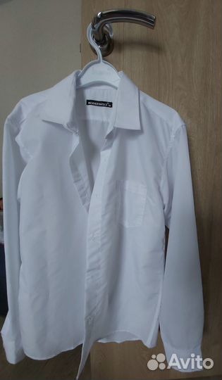 Рубашка для мальчика рост 164