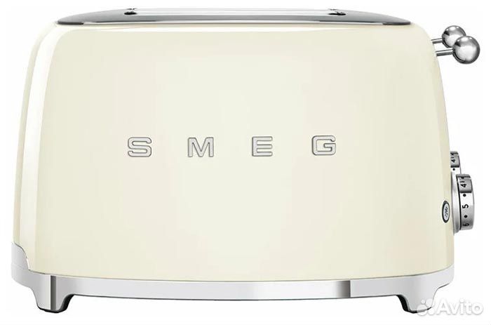 Тостер Smeg TSF03creu, кремовый