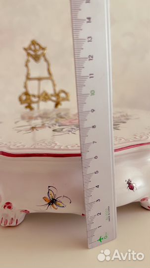 Фарфоровая тортница