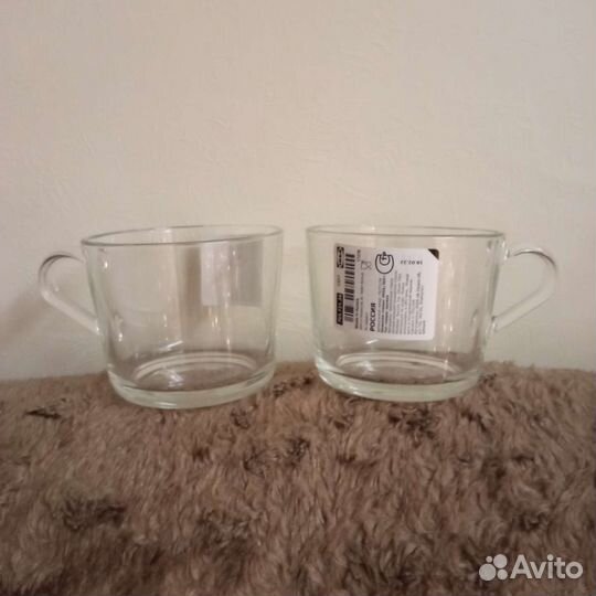 Кружки, открывалка икея новые