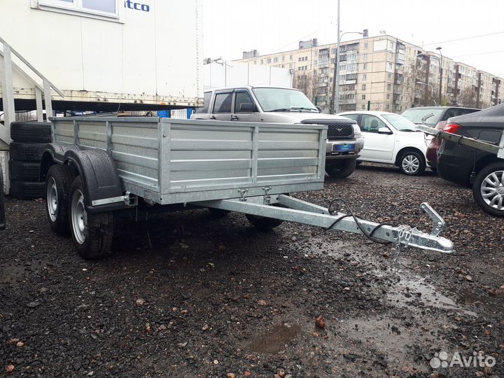 Двухосный самосвальный прицеп 2.52х1.50х40