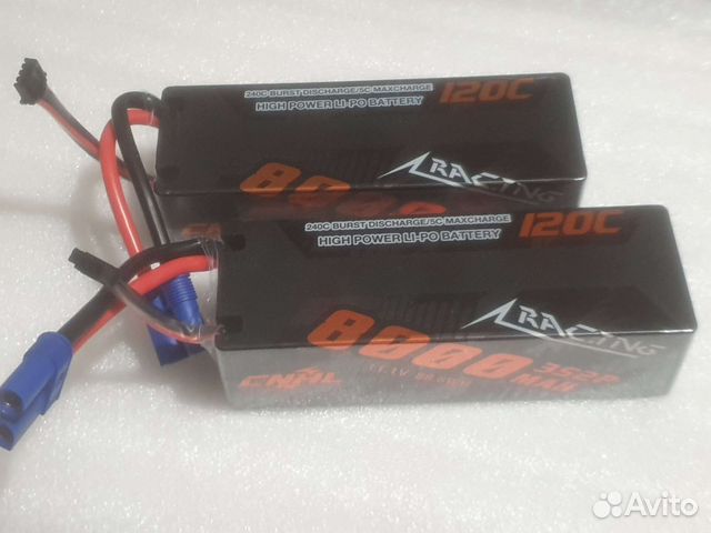 LiPo аккумуляторы Cnhl 3S 8000mAh 120C купить в Санкт-Петербурге ...