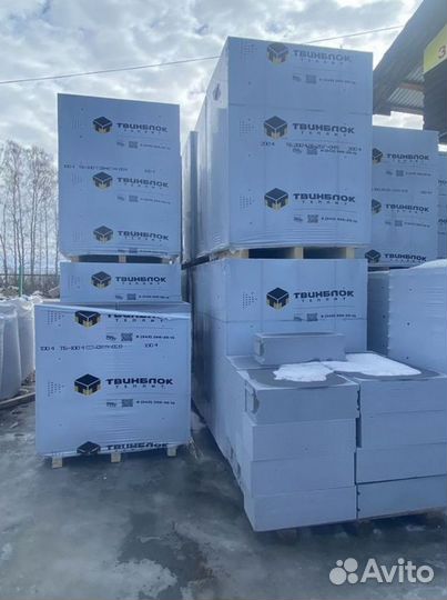 Газоблок Твинблок (Теплит) Рефтинский