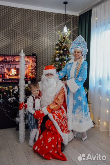 Поздравление деда мороза и снегурочки