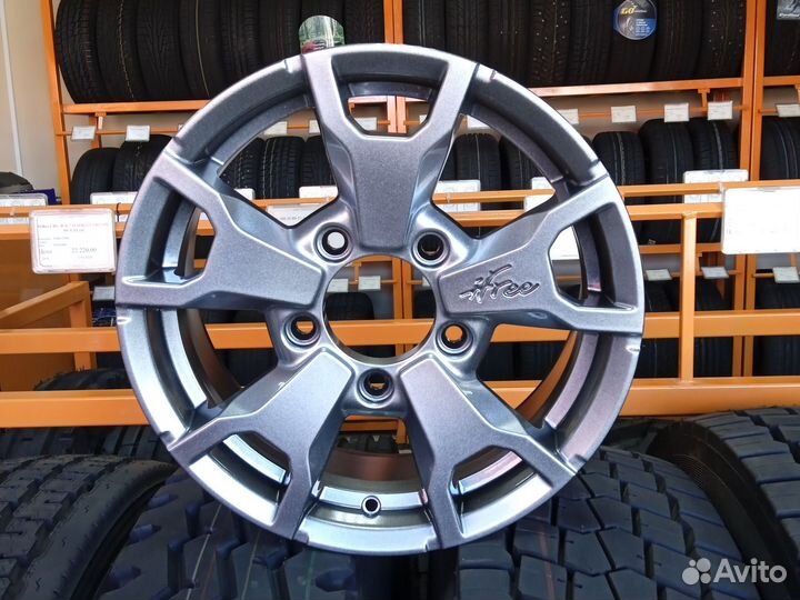 Диски iFree 6*16 5х139,7 ET40 D98 Нива литые